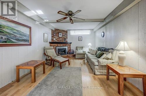 117 Loyalist Drive, Hamilton, ON - Indoor Photo Showing Living Room With Fireplace