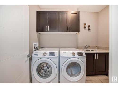 2406 22 Av Nw, Edmonton, AB - Indoor Photo Showing Laundry Room