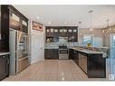 2406 22 Av Nw, Edmonton, AB  - Indoor Photo Showing Kitchen With Upgraded Kitchen 