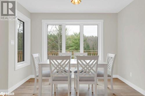 Unfurnished dining area featuring light hardwood / wood-style flooring - 530 Addington Road 5, Cloyne, ON - Indoor Photo Showing Dining Room