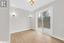 Spare room with light hardwood / wood-style flooring - 