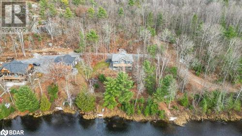 Birds eye view of property with a water view - 530 Addington Road 5, Cloyne, ON - Outdoor With Body Of Water With View