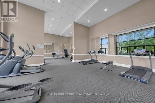 1015 - 12 Woodstream Boulevard, Vaughan, ON - Indoor Photo Showing Gym Room