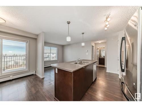 #429 344 Windermere Rd Nw, Edmonton, AB - Indoor Photo Showing Kitchen With Double Sink