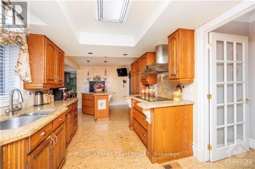 1100 Moffatt Drive, Ottawa, ON - Indoor Photo Showing Kitchen With Double Sink