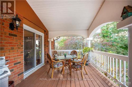 1100 Moffatt Drive, Ottawa, ON - Outdoor With Deck Patio Veranda With Exterior