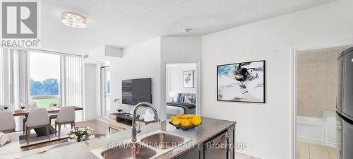 603 - 3525 Kariya Drive, Mississauga, ON - Indoor Photo Showing Kitchen With Double Sink