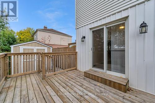 34 Sumach Street, Hamilton, ON - Outdoor With Deck Patio Veranda With Exterior