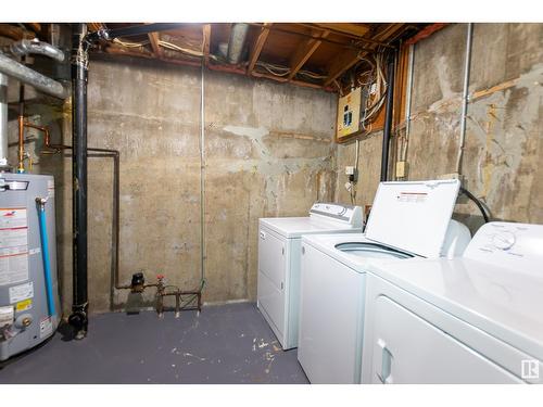 9H Clareview Vg Nw, Edmonton, AB - Indoor Photo Showing Laundry Room