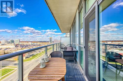 902 - 4655 Glen Erin Drive, Mississauga, ON - Outdoor With Balcony With View With Exterior