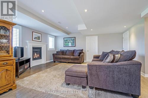 44 Orchard Drive, Mono, ON - Indoor Photo Showing Living Room With Fireplace