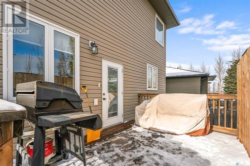 19 Wellington Place, Moose Jaw, SK - Outdoor With Deck Patio Veranda With Exterior