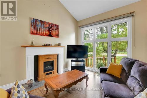 455 Maclarens Side Road, Ottawa, ON - Indoor Photo Showing Living Room With Fireplace