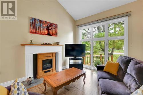 455 Maclarens Side Road, Ottawa, ON - Indoor Photo Showing Living Room With Fireplace