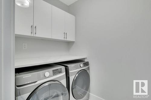 8719 88 Av Nw, Edmonton, AB - Indoor Photo Showing Laundry Room