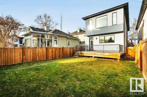 8719 88 Av Nw, Edmonton, AB - Outdoor With Deck Patio Veranda