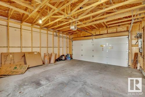 8719 88 Av Nw, Edmonton, AB - Indoor Photo Showing Garage