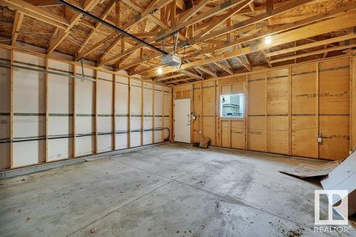 8719 88 Av Nw, Edmonton, AB - Indoor Photo Showing Garage