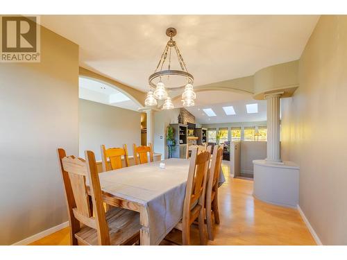 132 Christie Mountain Lane, Okanagan Falls, BC - Indoor Photo Showing Dining Room