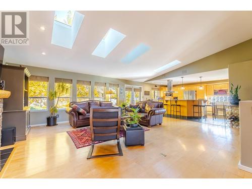 132 Christie Mountain Lane, Okanagan Falls, BC - Indoor With Fireplace