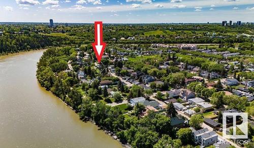 8728 101 Av Nw, Edmonton, AB - Outdoor With Body Of Water With View