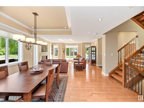 8728 101 Av Nw, Edmonton, AB - Indoor Photo Showing Dining Room