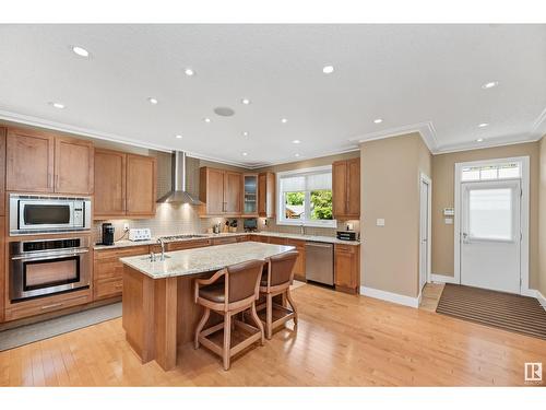 8728 101 Av Nw, Edmonton, AB - Indoor Photo Showing Kitchen With Upgraded Kitchen