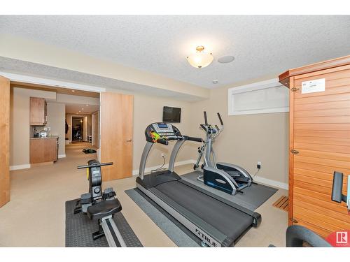 8728 101 Av Nw, Edmonton, AB - Indoor Photo Showing Gym Room