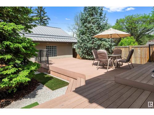 8728 101 Av Nw, Edmonton, AB - Outdoor With Deck Patio Veranda