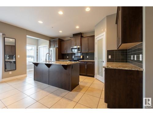 12221 102 St Nw, Edmonton, AB - Indoor Photo Showing Kitchen