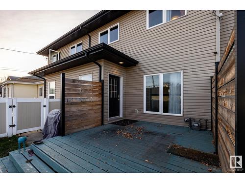 12221 102 St Nw, Edmonton, AB - Outdoor With Deck Patio Veranda With Exterior