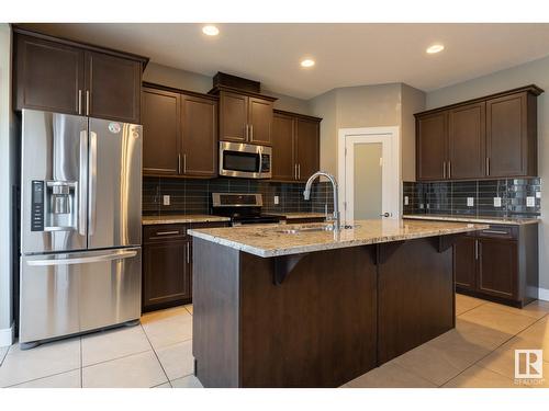 12221 102 St Nw, Edmonton, AB - Indoor Photo Showing Kitchen With Stainless Steel Kitchen With Upgraded Kitchen