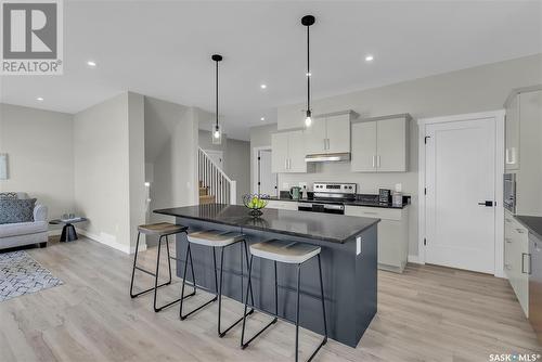 344 Leskiw Bend, Saskatoon, SK - Indoor Photo Showing Kitchen With Upgraded Kitchen