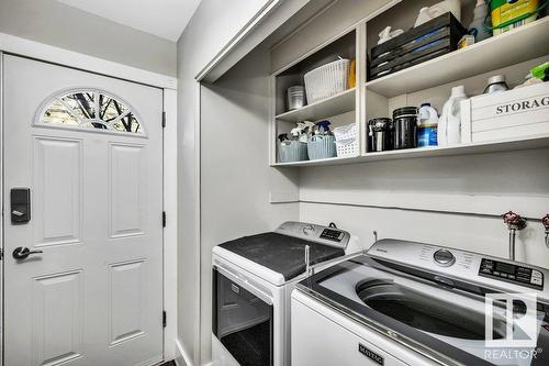 16 Westridge Cr Nw, Edmonton, AB - Indoor Photo Showing Laundry Room