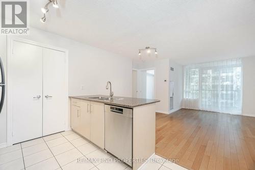 1505 - 12 Yonge Street, Toronto, ON - Indoor Photo Showing Kitchen With Double Sink