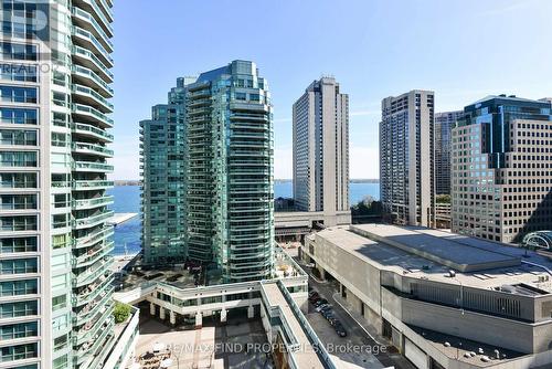 1505 - 12 Yonge Street, Toronto, ON - Outdoor With Balcony With Facade