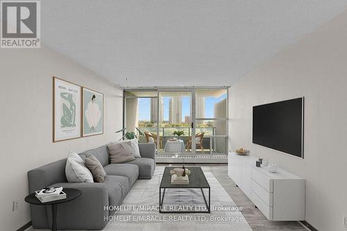 806 - 4091 Sheppard Avenue, Toronto, ON - Indoor Photo Showing Living Room