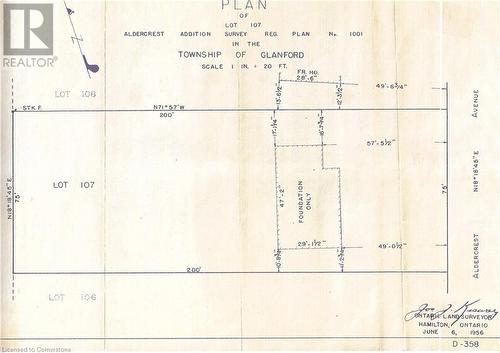 Map location - 124 Aldercrest Avenue, Hamilton, ON - Other