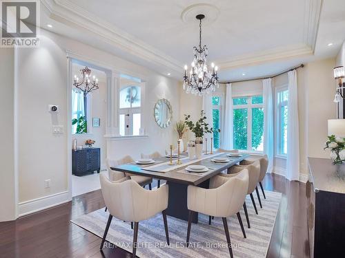 166 Grand Vellore Crescent, Vaughan, ON - Indoor Photo Showing Dining Room