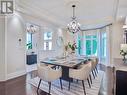 166 Grand Vellore Crescent, Vaughan, ON  - Indoor Photo Showing Dining Room 