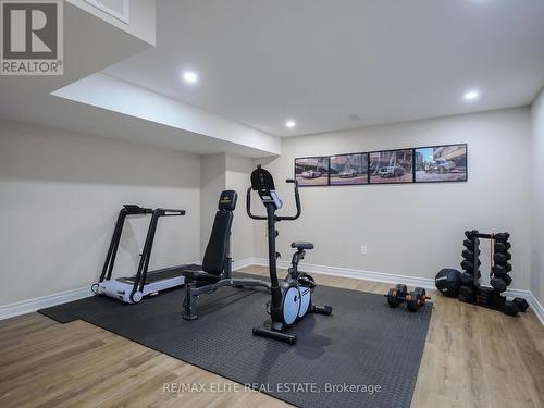 166 Grand Vellore Crescent, Vaughan, ON - Indoor Photo Showing Gym Room