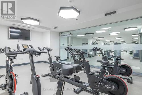 1010 - 28 Freeland Street, Toronto, ON - Indoor Photo Showing Gym Room