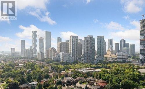 3703 - 36 Elm Drive, Mississauga, ON - Outdoor With View