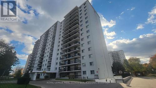 710 - 1100 Caven Street, Mississauga, ON - Outdoor With Balcony With Facade