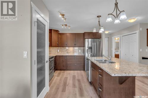 2B 5 2Nd Avenue, Lumsden, SK - Indoor Photo Showing Kitchen With Double Sink With Upgraded Kitchen