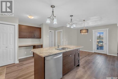 2B 5 2Nd Avenue, Lumsden, SK - Indoor Photo Showing Kitchen With Double Sink With Upgraded Kitchen