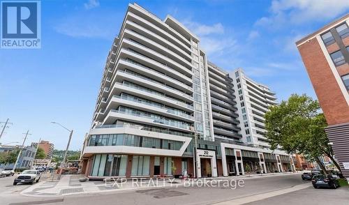 519 - 212 King William Street, Hamilton, ON - Outdoor With Balcony With Facade