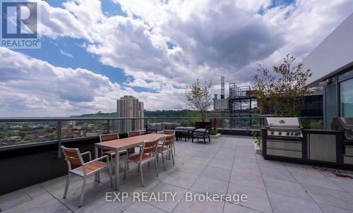 519 - 212 King William Street, Hamilton, ON - Outdoor With Deck Patio Veranda With View