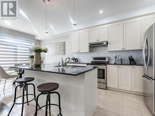 38 Boathouse Road, Brampton, ON - Indoor Photo Showing Kitchen With Stainless Steel Kitchen With Upgraded Kitchen