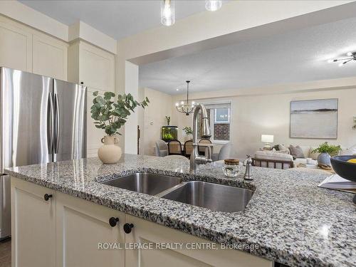 263 Grovehill Cres, Kitchener, ON - Indoor Photo Showing Kitchen With Double Sink With Upgraded Kitchen